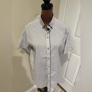 Men's Classic White Short Sleeve Shirt
